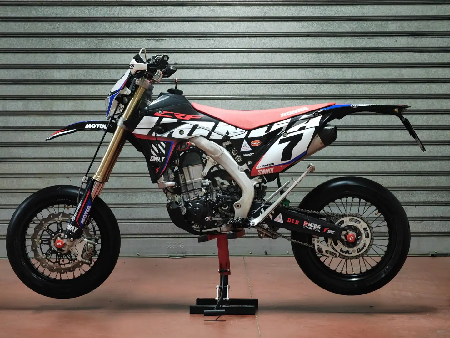 Honda CRF 450 RX Supermoto Noir - 1