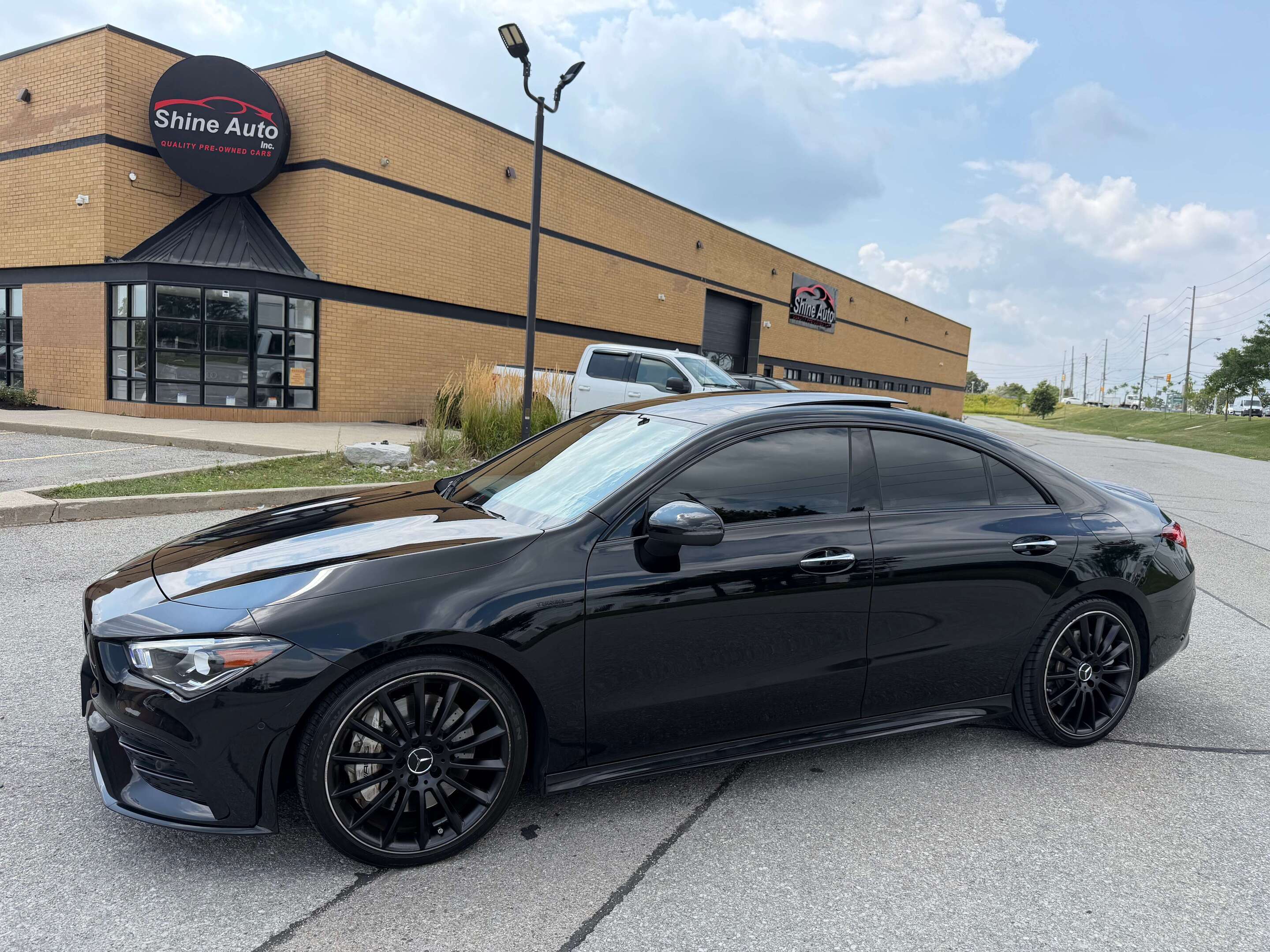 Black 2023 Mercedes-Benz CLA Coupe All-Wheel Drive 9-Speed Automatic