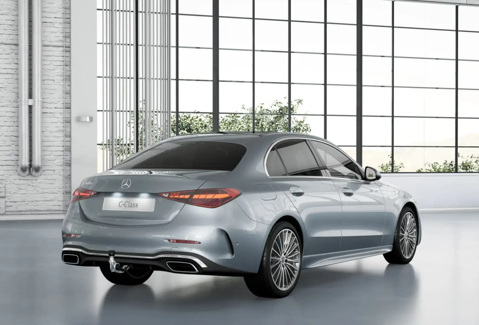 Mercedes-Benz C 300 e Business Solution AMG Zilver - 2