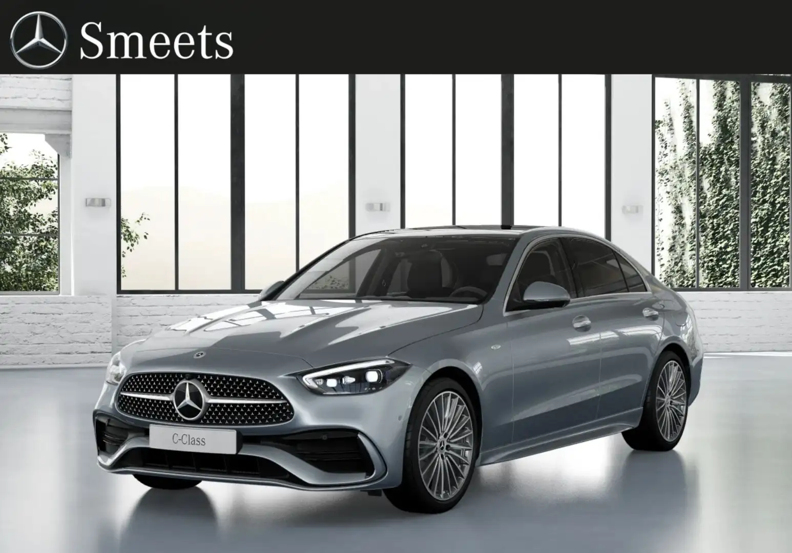 Mercedes-Benz C 300 e Business Solution AMG Zilver - 1