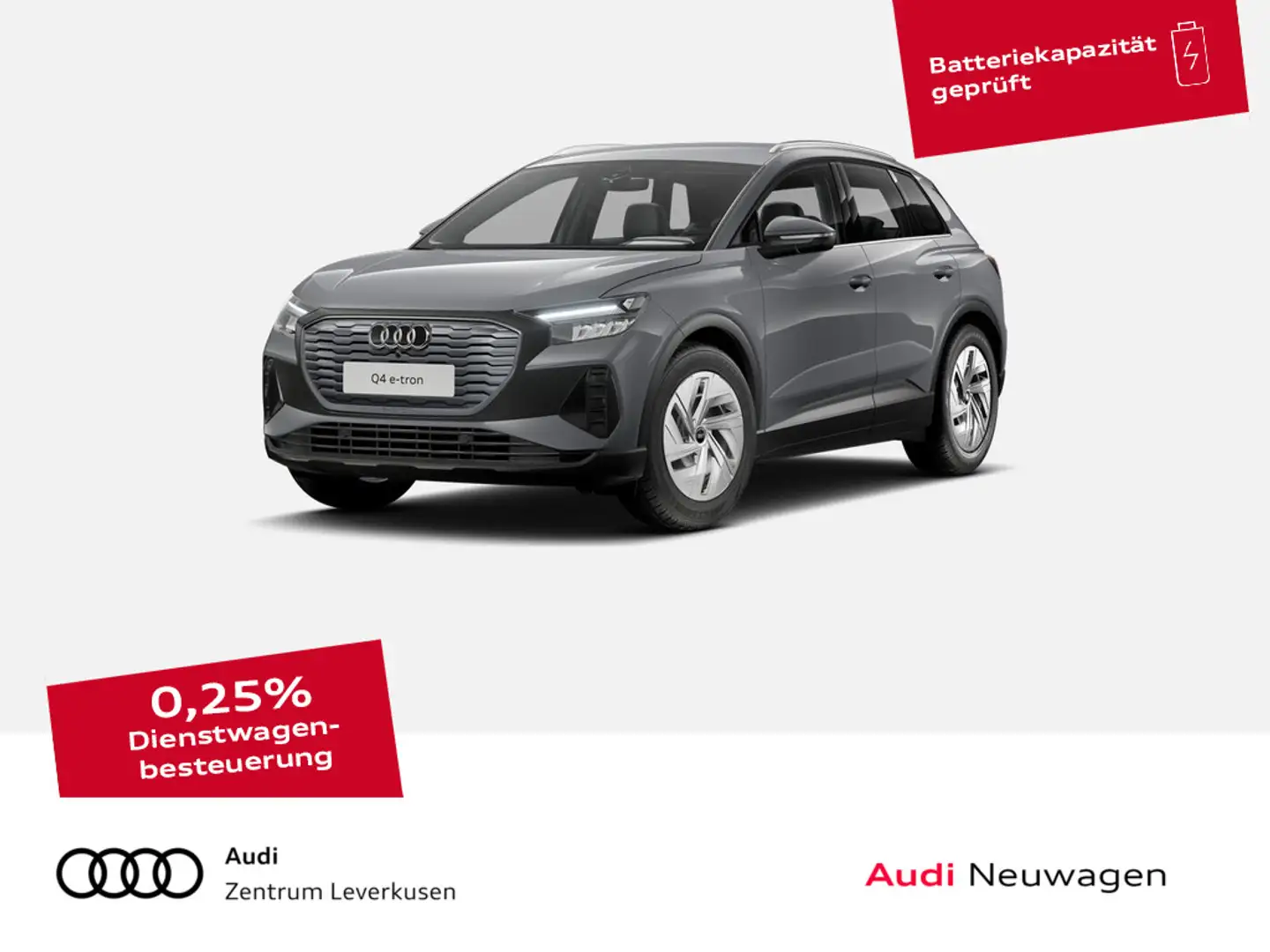 Audi Q4 e-tron Gris - 1