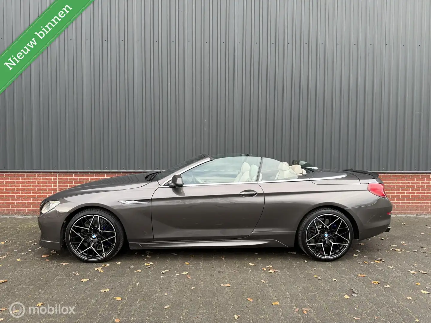 BMW 650 6-serie Cabrio 650i High Executive Xenon Navi Head Brown - 2