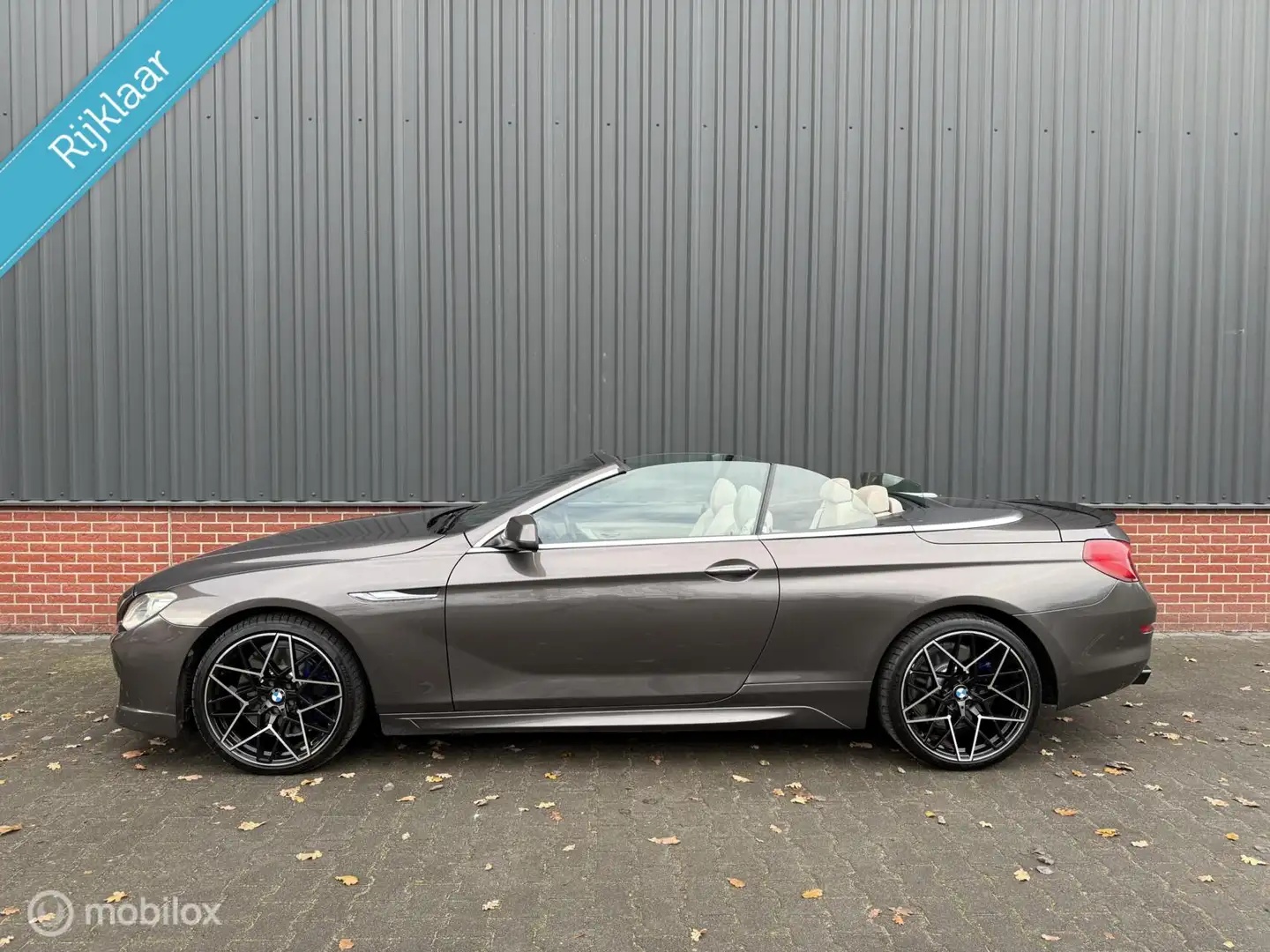 BMW 650 6-serie Cabrio 650i High Executive Xenon Navi Head Brun - 2