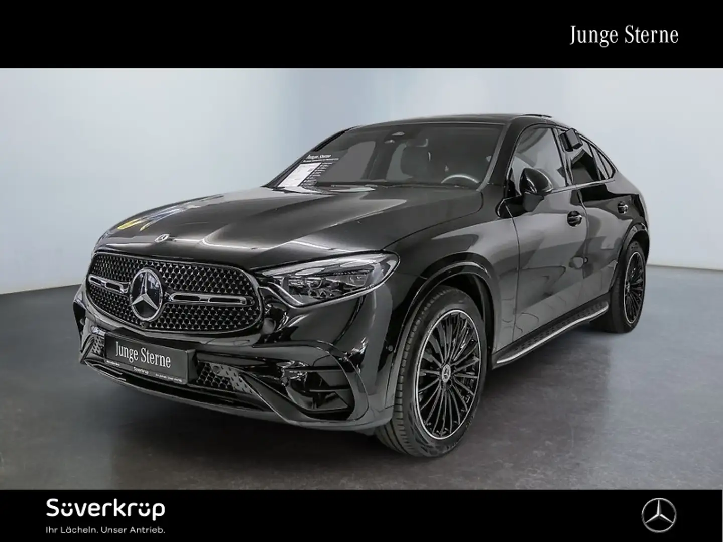 Mercedes-Benz GLC 300 d 4M Coupé , AMG BURM NIGHT MEMO AHK PDC Schwarz - 1
