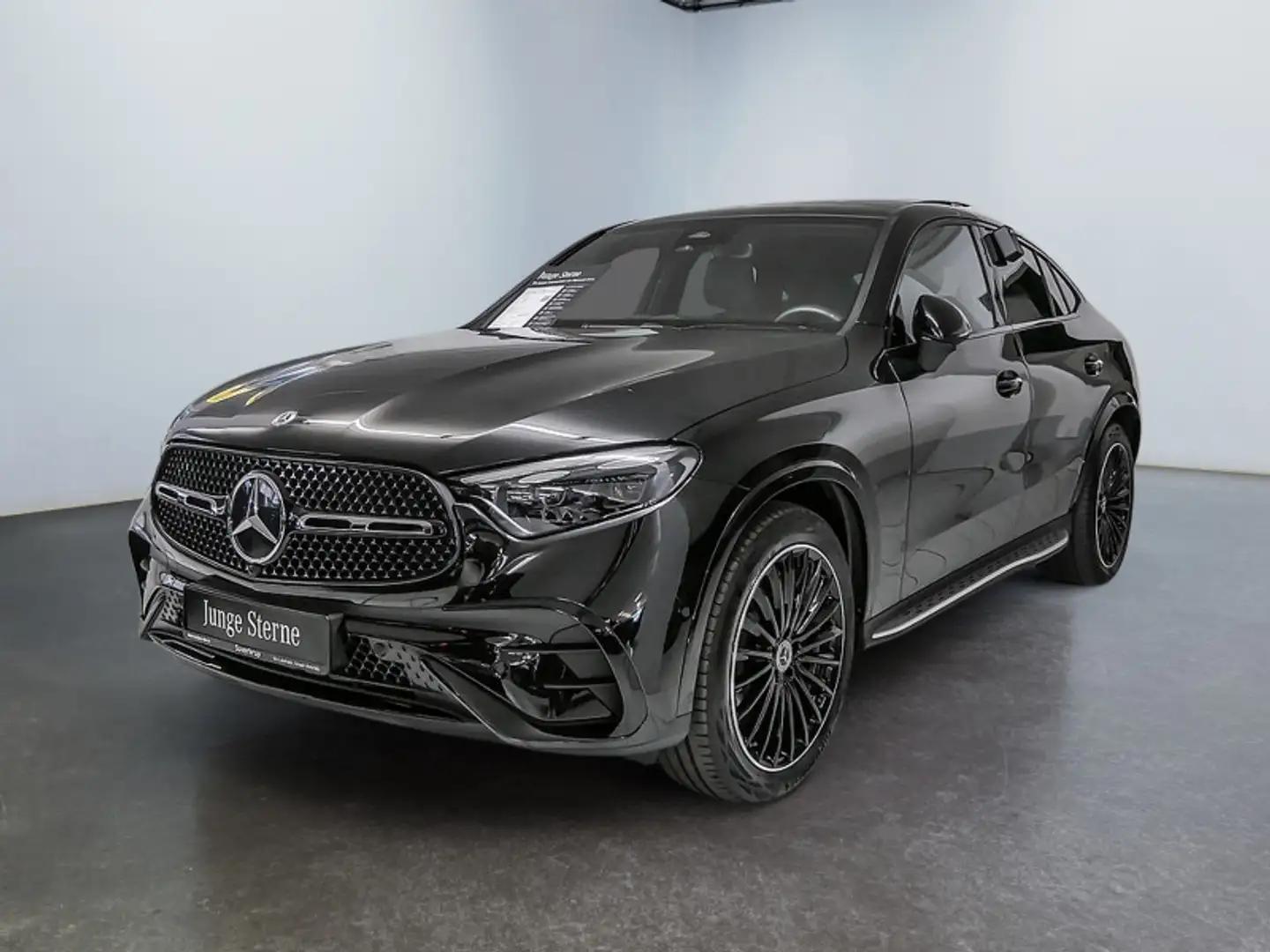 Mercedes-Benz GLC 300 d 4M Coupé , AMG BURM NIGHT MEMO AHK PDC Schwarz - 2