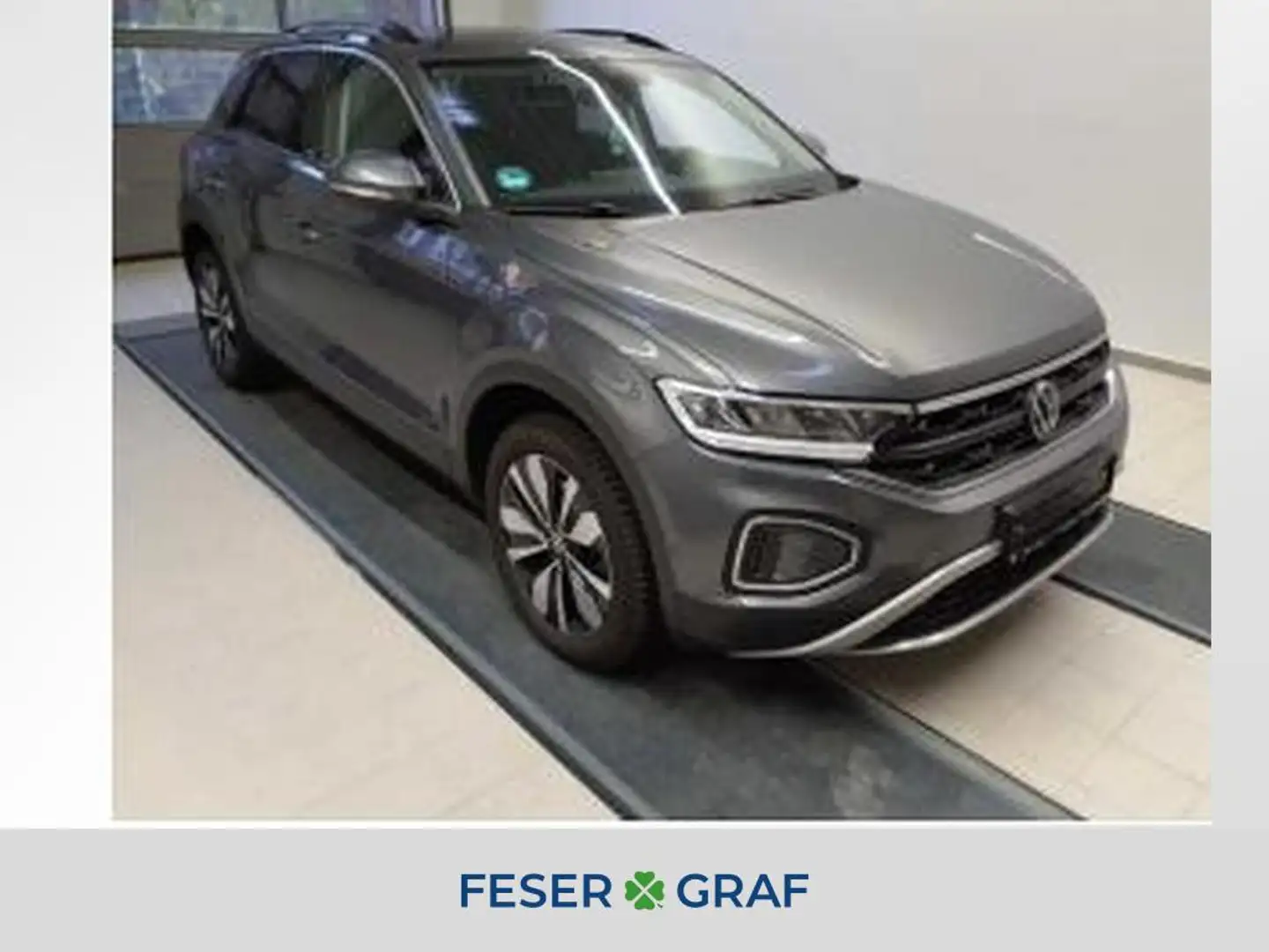 Volkswagen T-Roc 1.5 TSI DSG LED NAVI KAMER SHZ Grau - 1