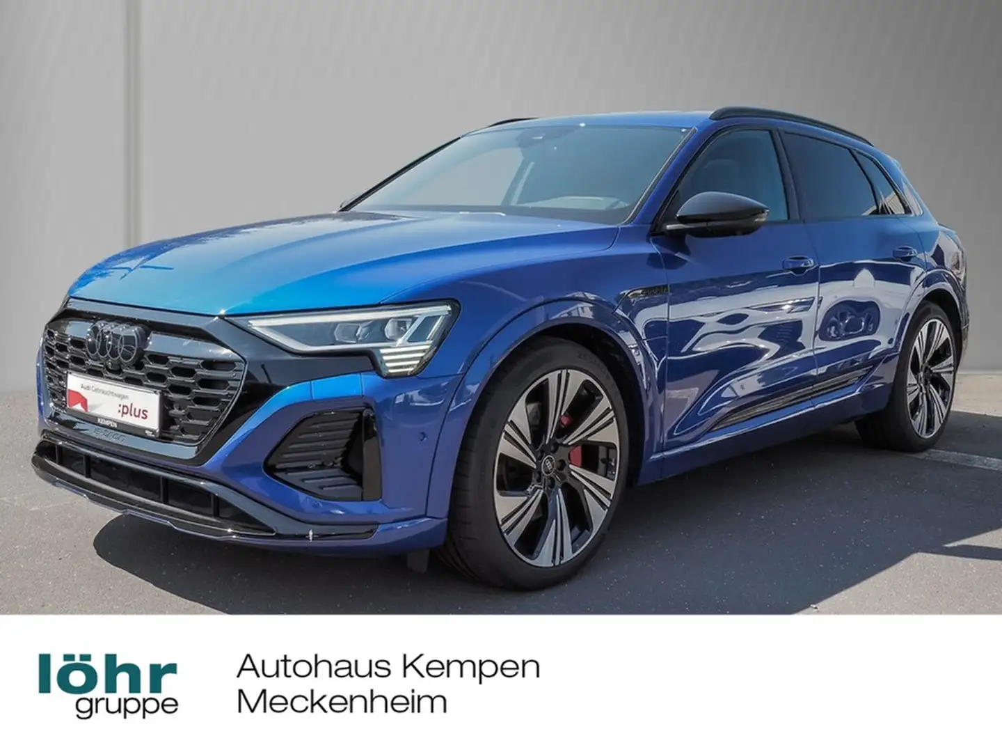 Audi Q8 e-tron 50 UPE 103.685 S line Assist+ Pano AHK Blau - 1