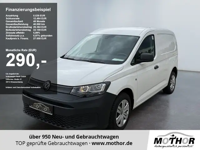 2024 Volkswagen Caddy in White for sale