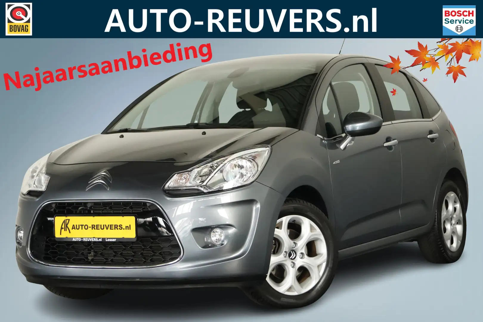 Citroen C3 1.6 VTi Exclusive / Automaat Cruise / Airco / Auto Gris - 1