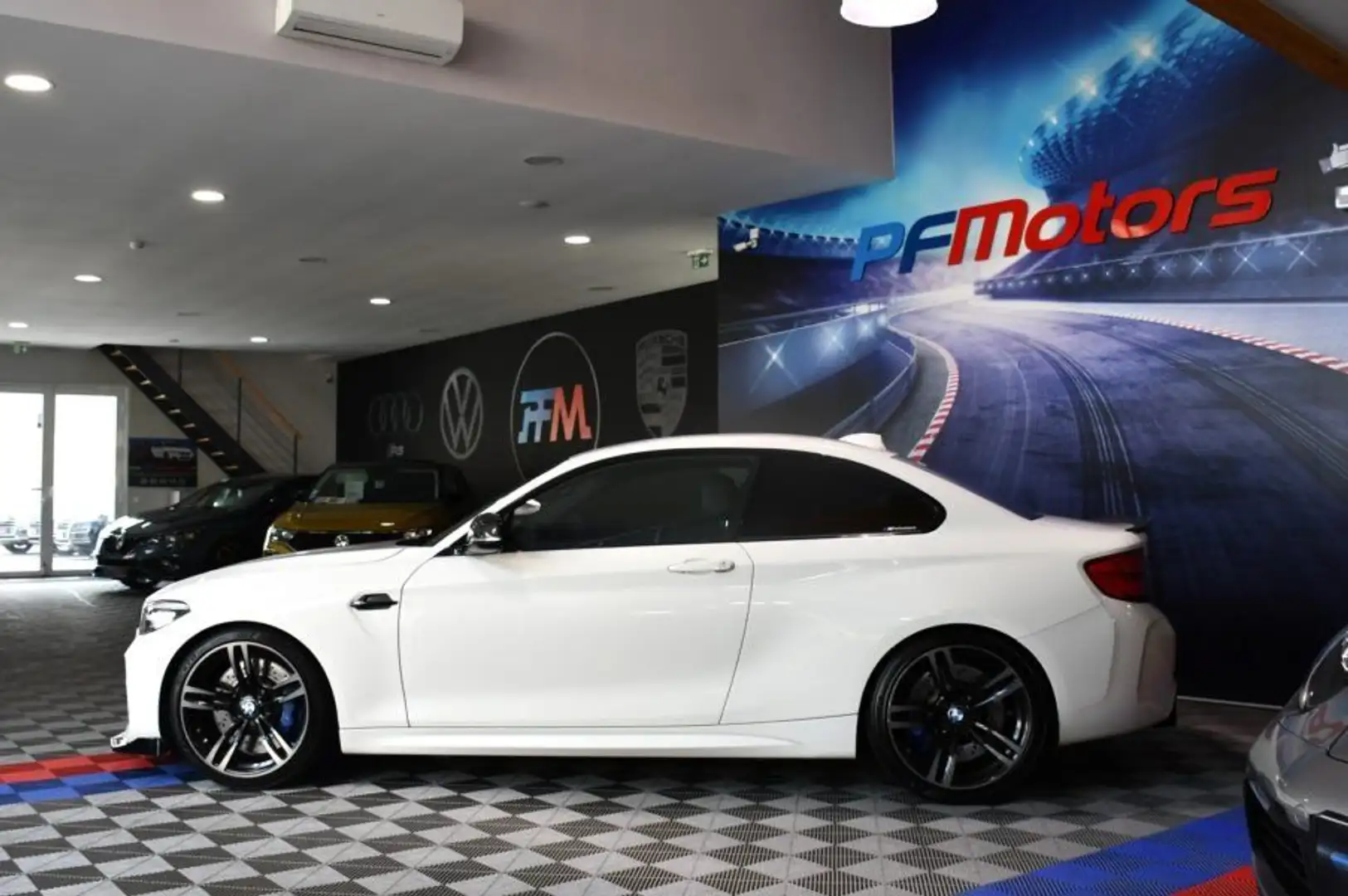 BMW M2 Coupé I 370 M DKG GPS Échappement M-Performance Ha Blanc - 2
