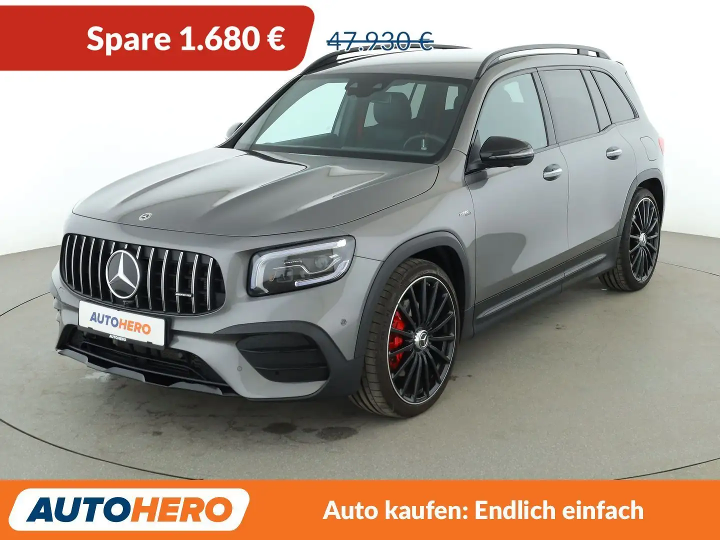 Mercedes-Benz GLB 35 AMG GLB 35 AMG 4Matic Aut.*NAV*TEMP*360CAM*PDC*SHZ*AHK Grau - 1
