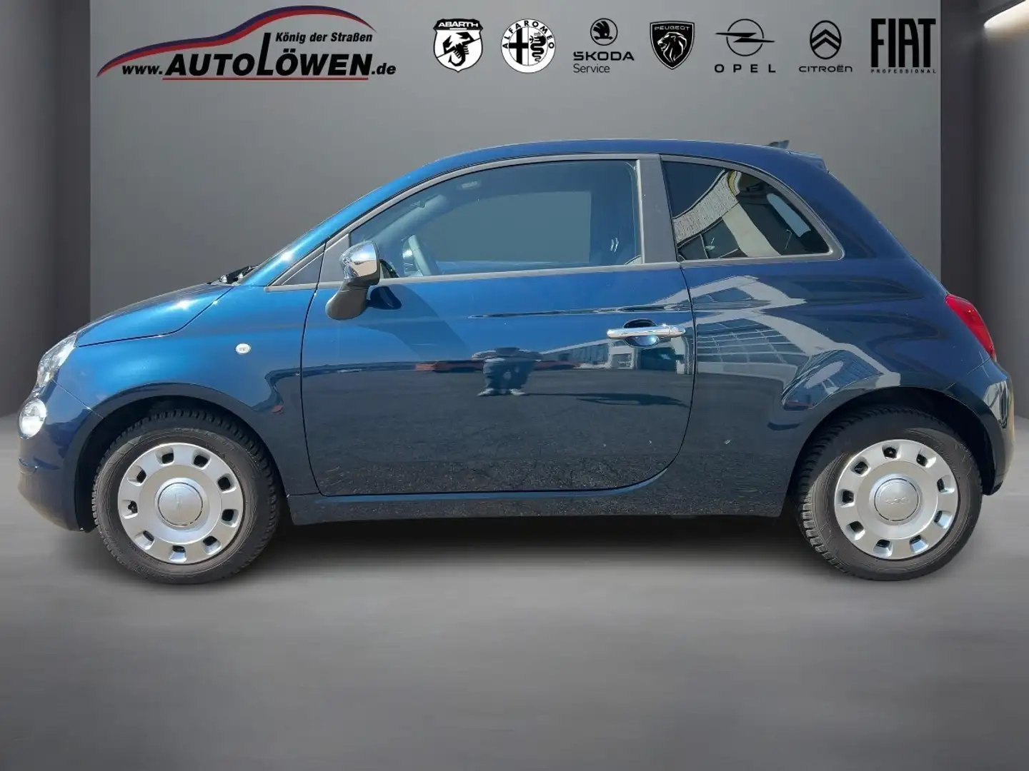 Fiat 500 1.0 Mild Hybrid Dolcevita  Navigationssystem Panor Bleu - 2