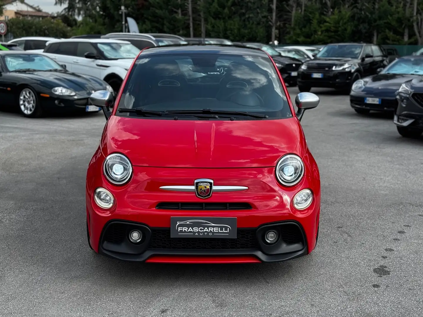 Abarth 595 595  1.4 t-jet Turismo 165cv /TETTO/PELLE/KM DOC. Rosso - 2