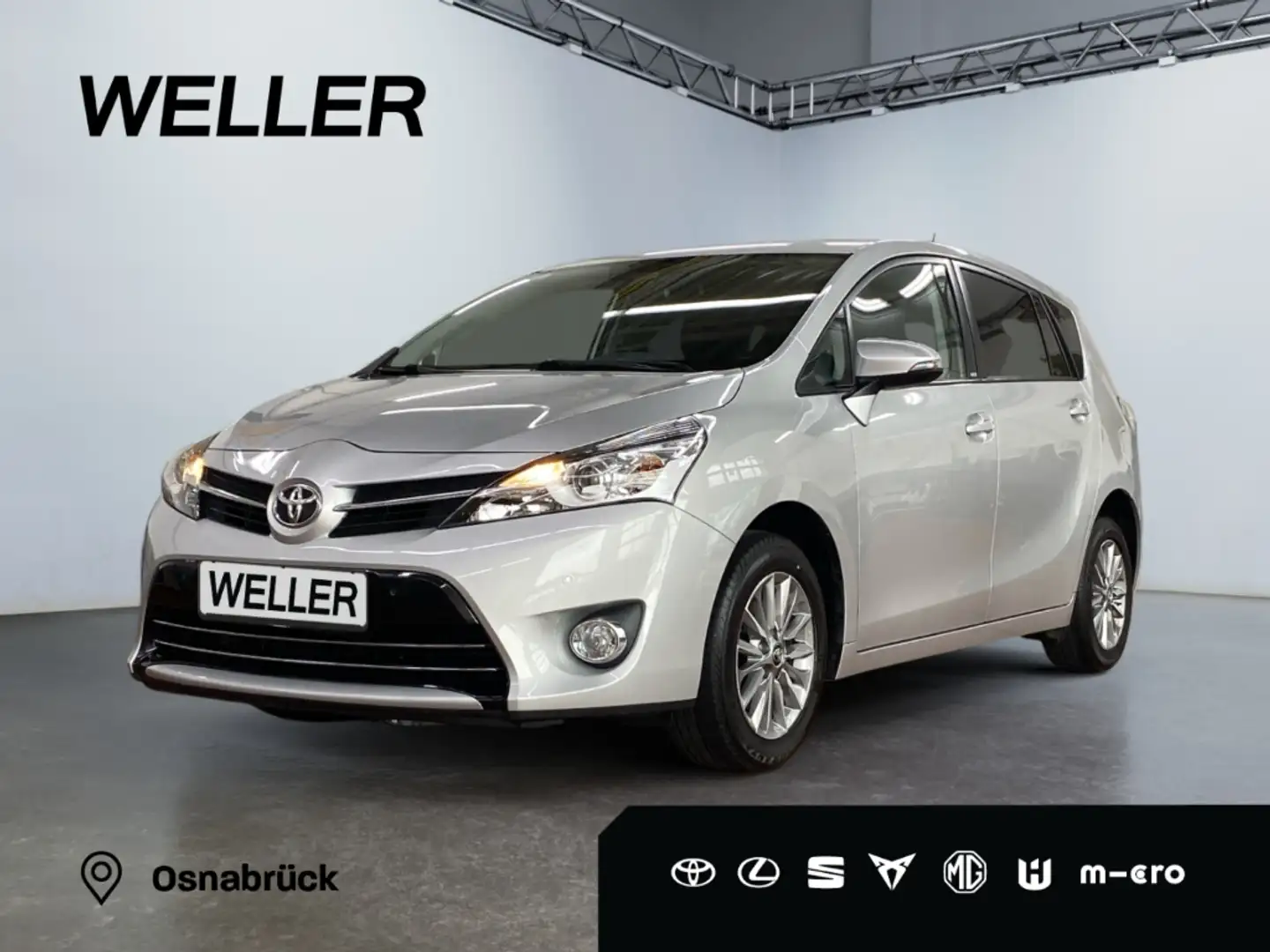 Toyota Verso 1.6 5-Sitzer Edition-S *Kamera*SHZ*Klimaaut* Silber - 1