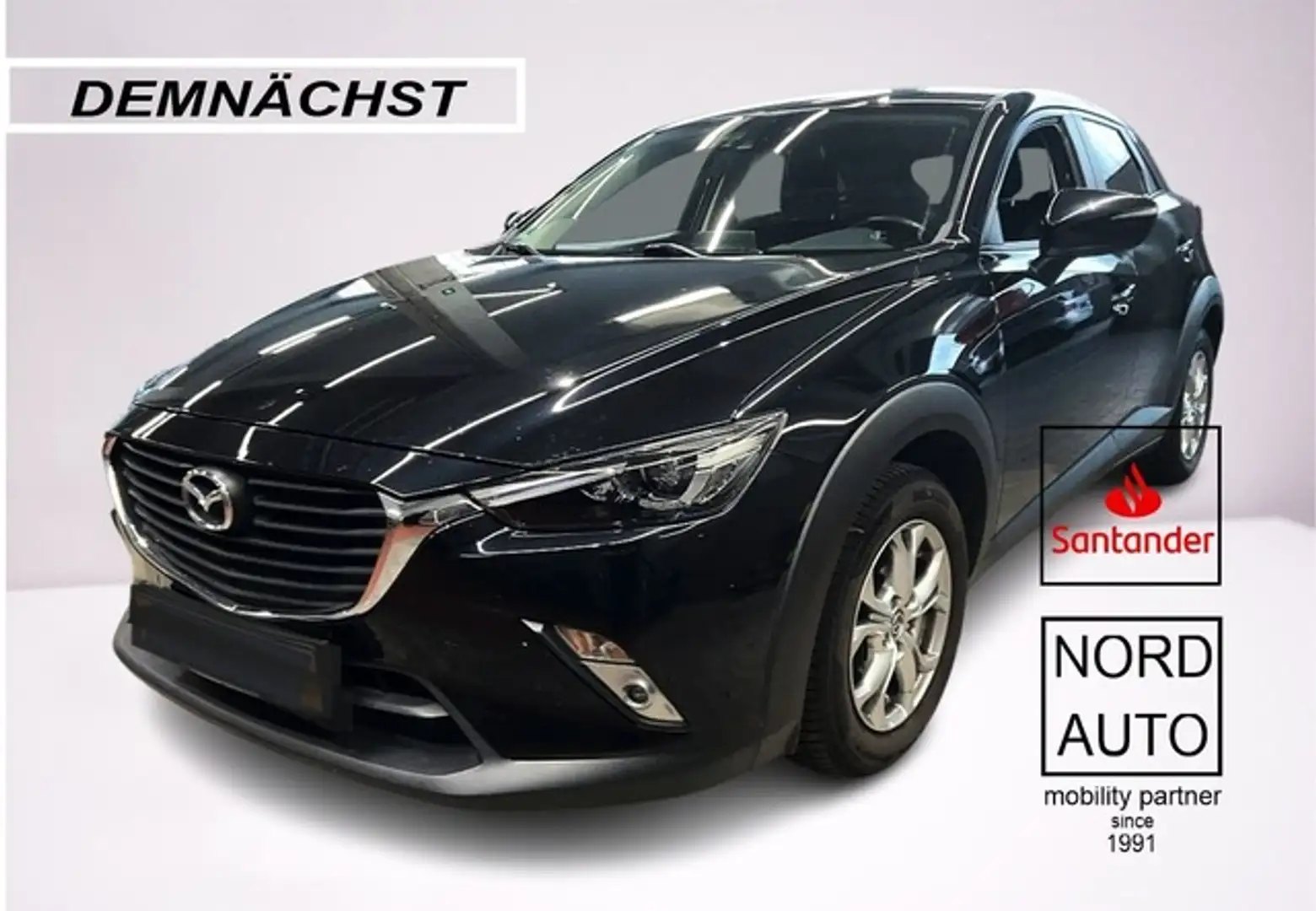 Mazda CX-3 2.0 Ecxlusiv-Line Autom. Navi/Kam/Tempo/Pdc Schwarz - 1