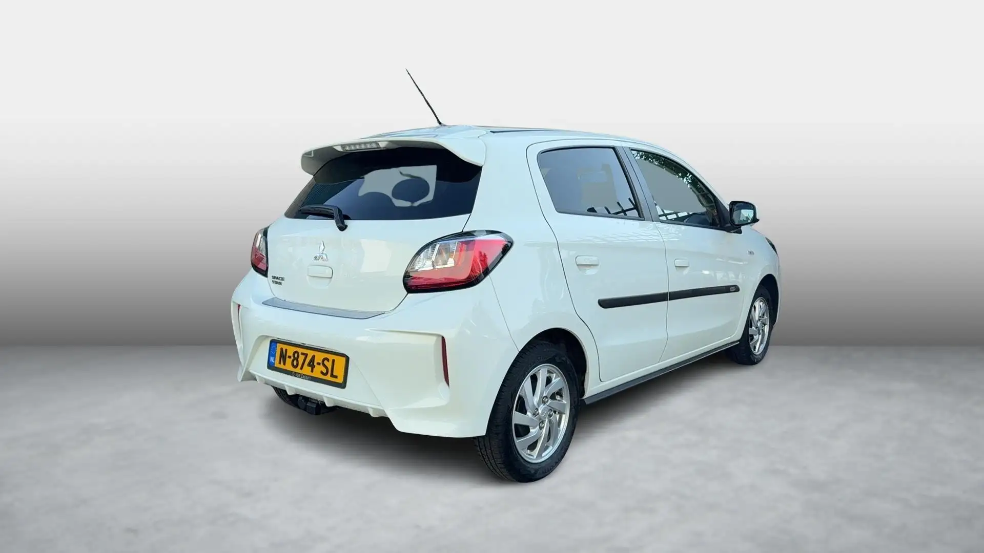 Mitsubishi Space Star 1.2 Intense BTW Volledig Dealer Onderhouden Weiß - 2