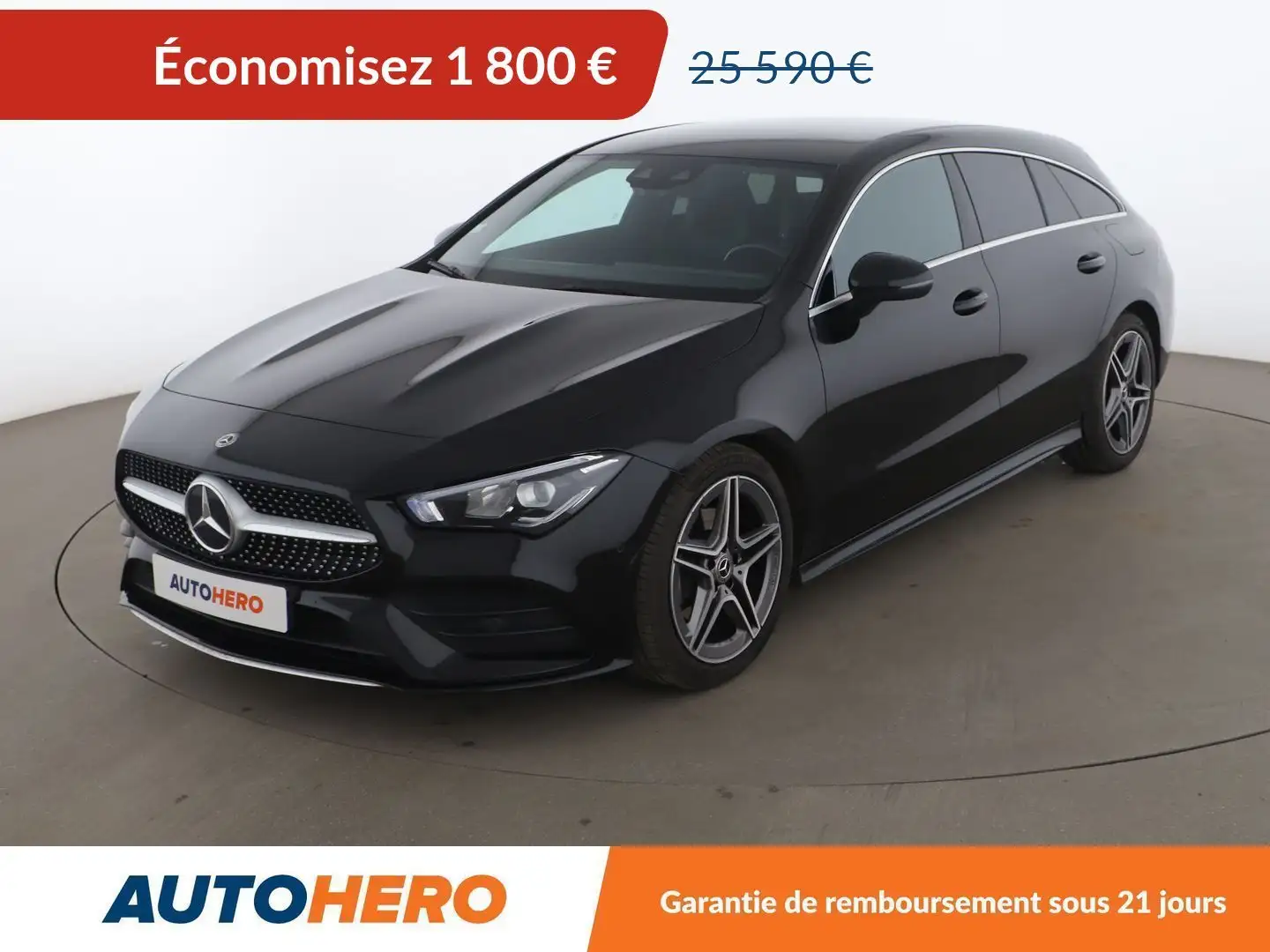 Mercedes-Benz CLA 180 Shooting Brake 180 d AMG Line 7G-DCT Black - 1