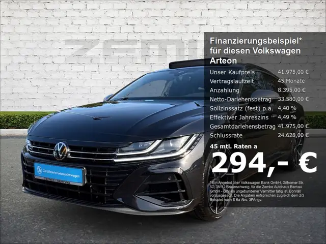 Volkswagen Arteon Shooting Brake R 2.0 TSI 4Motion 3,99% AD AHK-klap