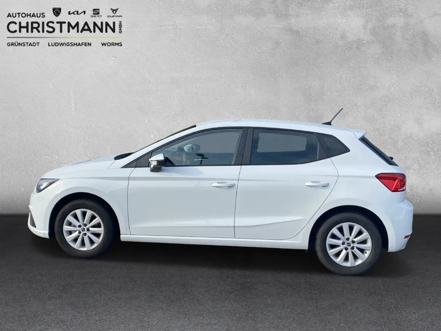 SEAT Ibiza Style 1.0 TSI*Full-Link*Allwetterreifen* Bílá - 2