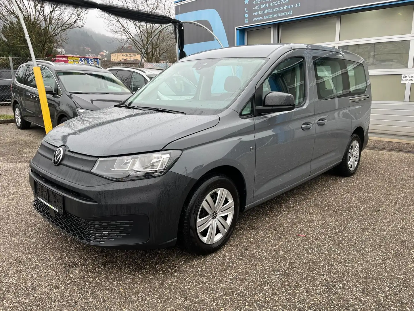 Volkswagen Caddy Kombi Maxi 2,0 TDI 4MOTION PDC-Tempomat Grau - 1