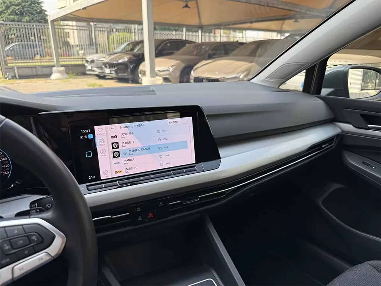 Volkswagen Golf 1.5 etsi evo Life dsg CARPLAY IVA ESP PREZZO REALE, миниатюра 12