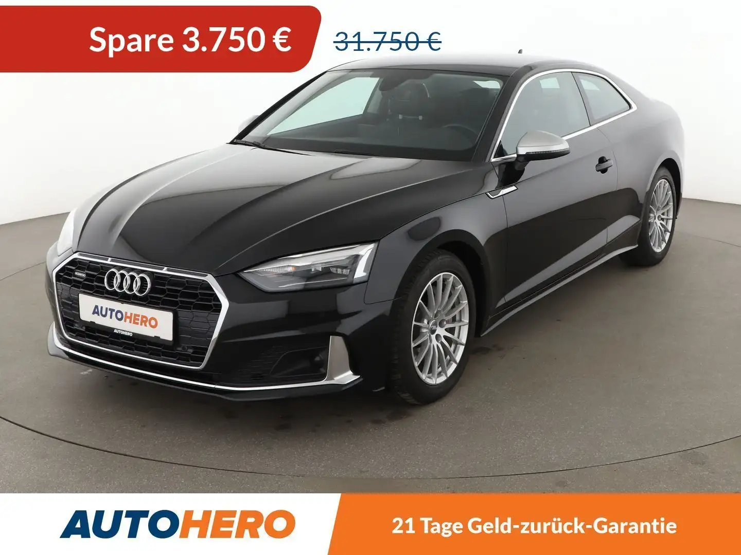 Audi A5 40 TDI quattro advanced Aut.*CAM*LED*NAVI*PDC*SHZ* Schwarz - 1