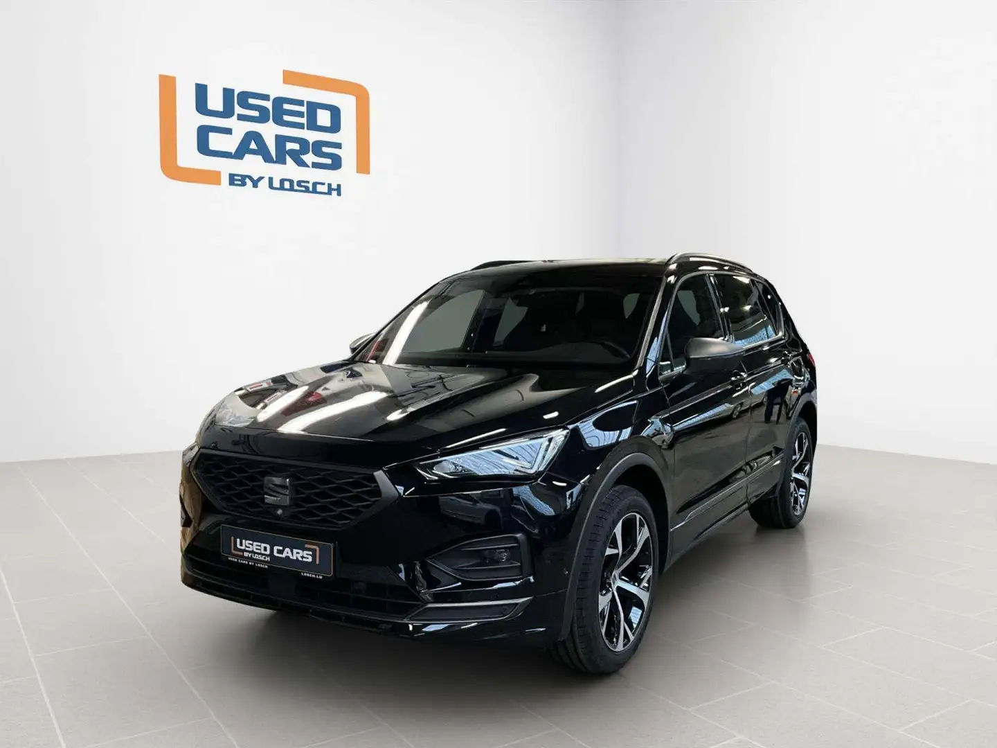 SEAT Tarraco FR+DSG+4Drive+Pano+360+AHK Zwart - 1