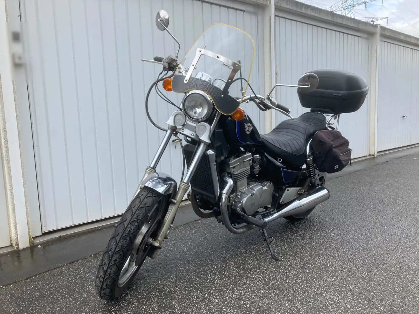 Kawasaki EN 500 Der Cruiser auch für Einsteiger Siyah - 1