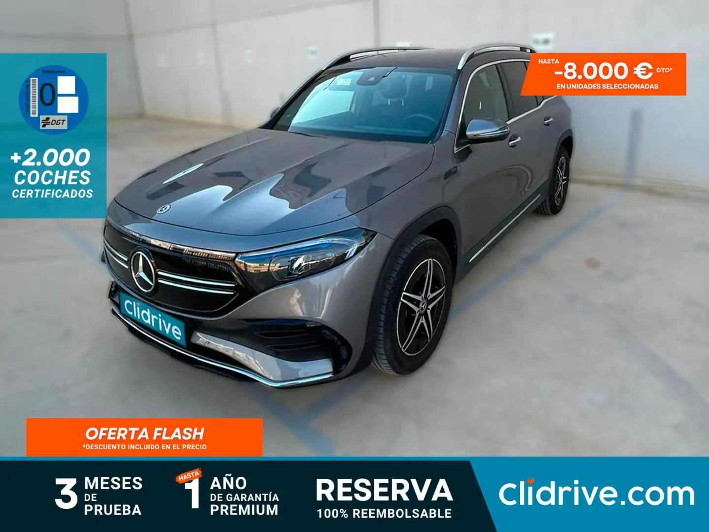 Mercedes-Benz EQB 250 Szary - 1