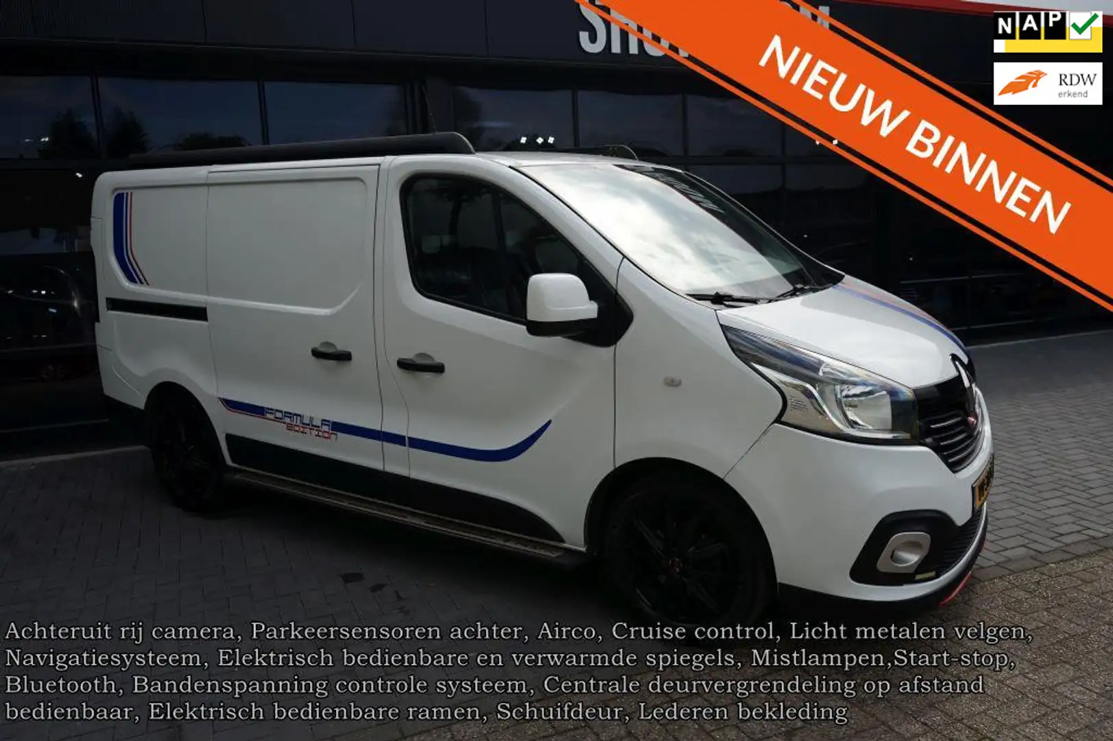 Renault Trafic 1.6 dCi T29 L1H1 Formula Edition Energy, Navi, Air Blanco - 1