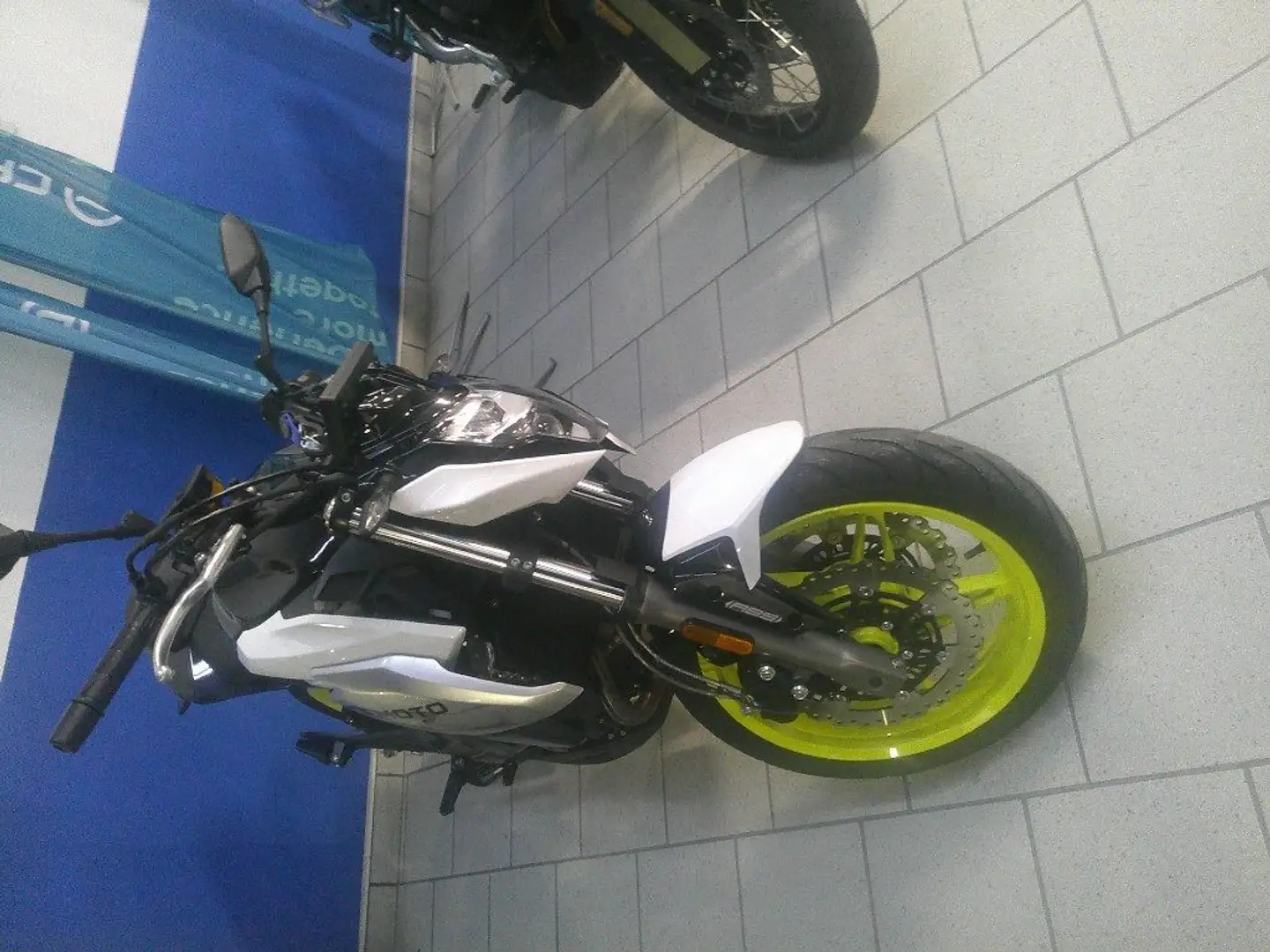 CFMOTO 650 NK NAKED + SCARICO + PORTATARGA RIALZATO Bianco - 2