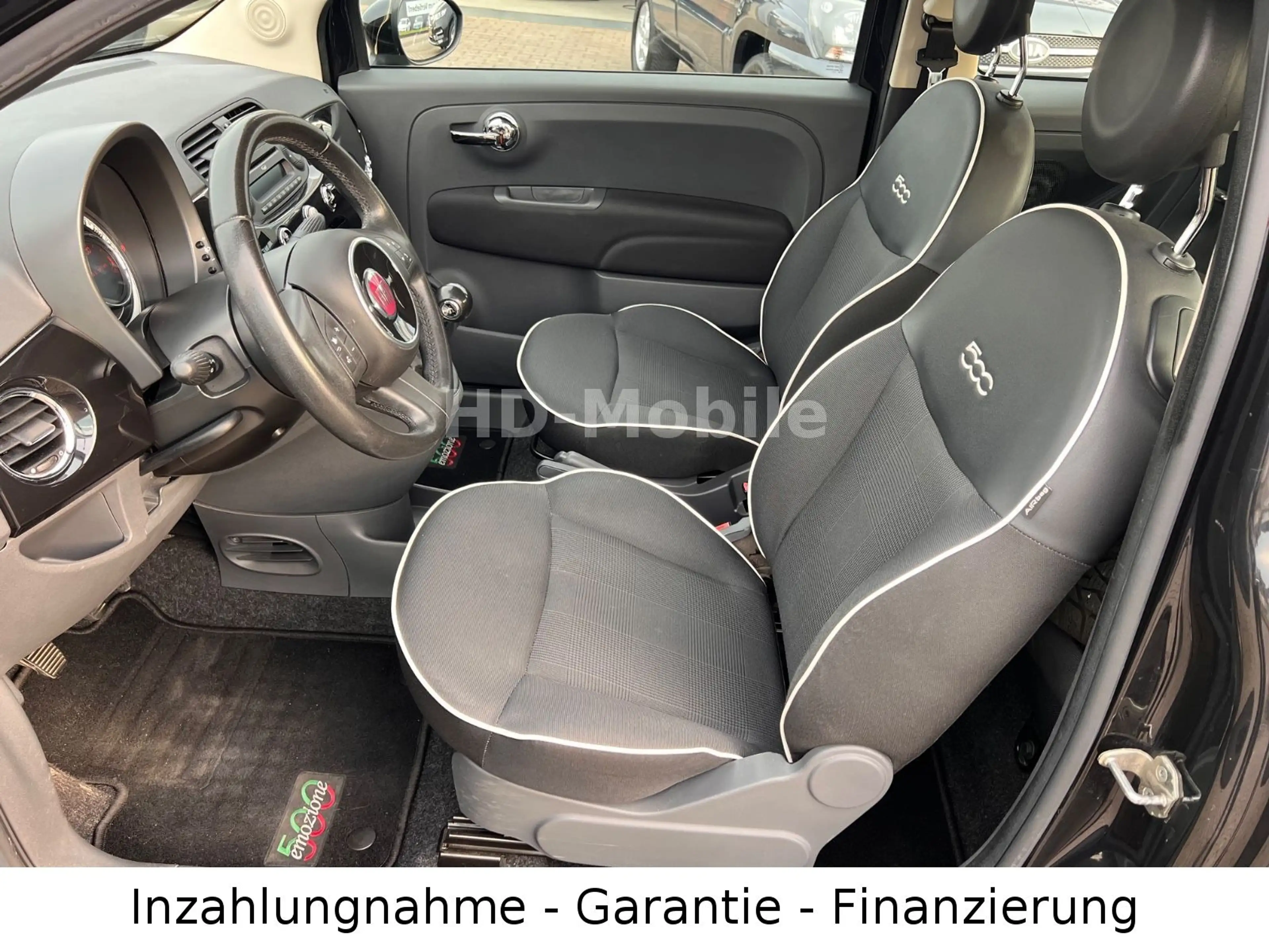 Fiat 500C 1. Hand, Scheckheft, PDC, 8 x Alu — photo 5