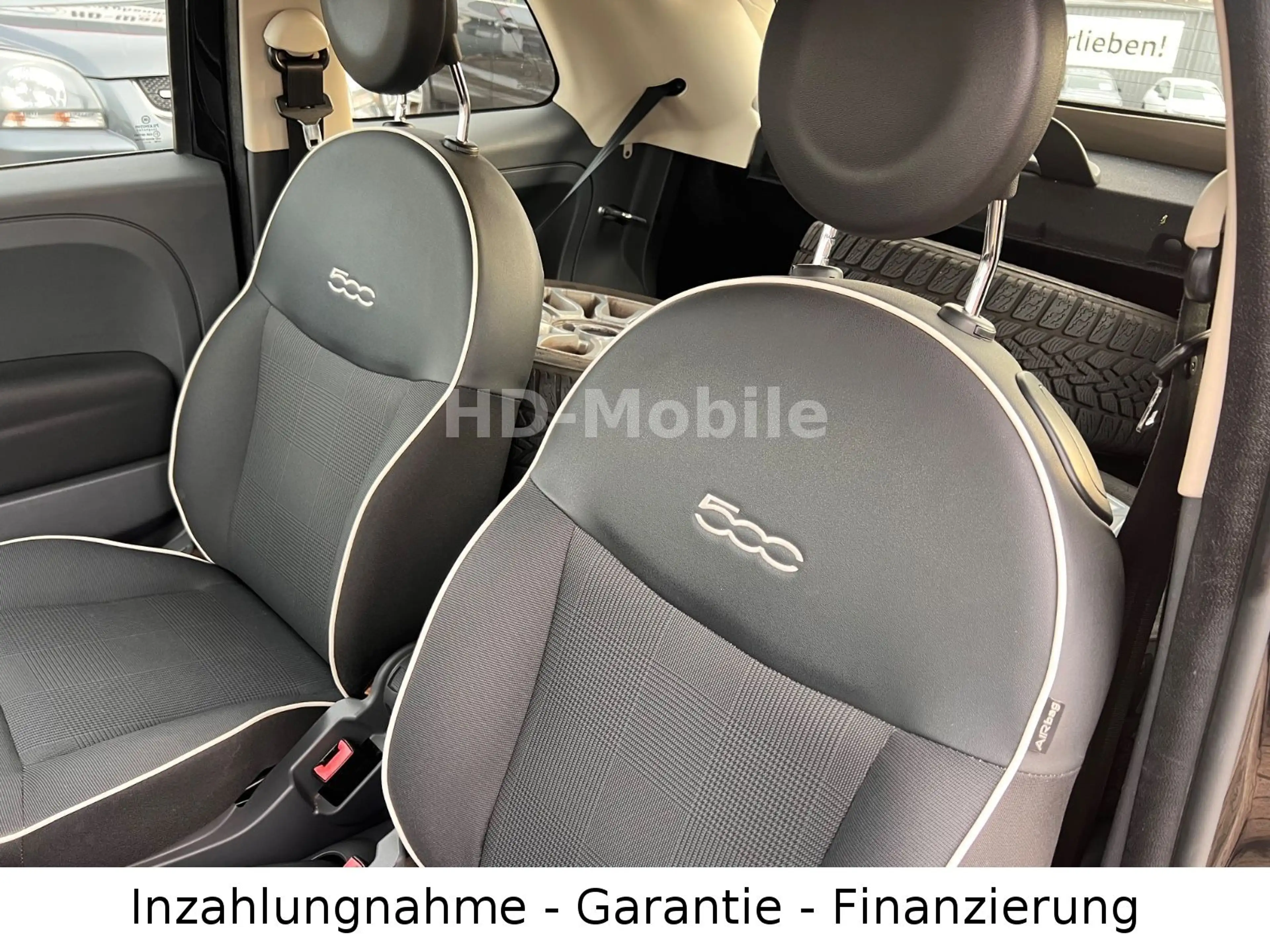 Fiat 500C 1. Hand, Scheckheft, PDC, 8 x Alu — photo 12