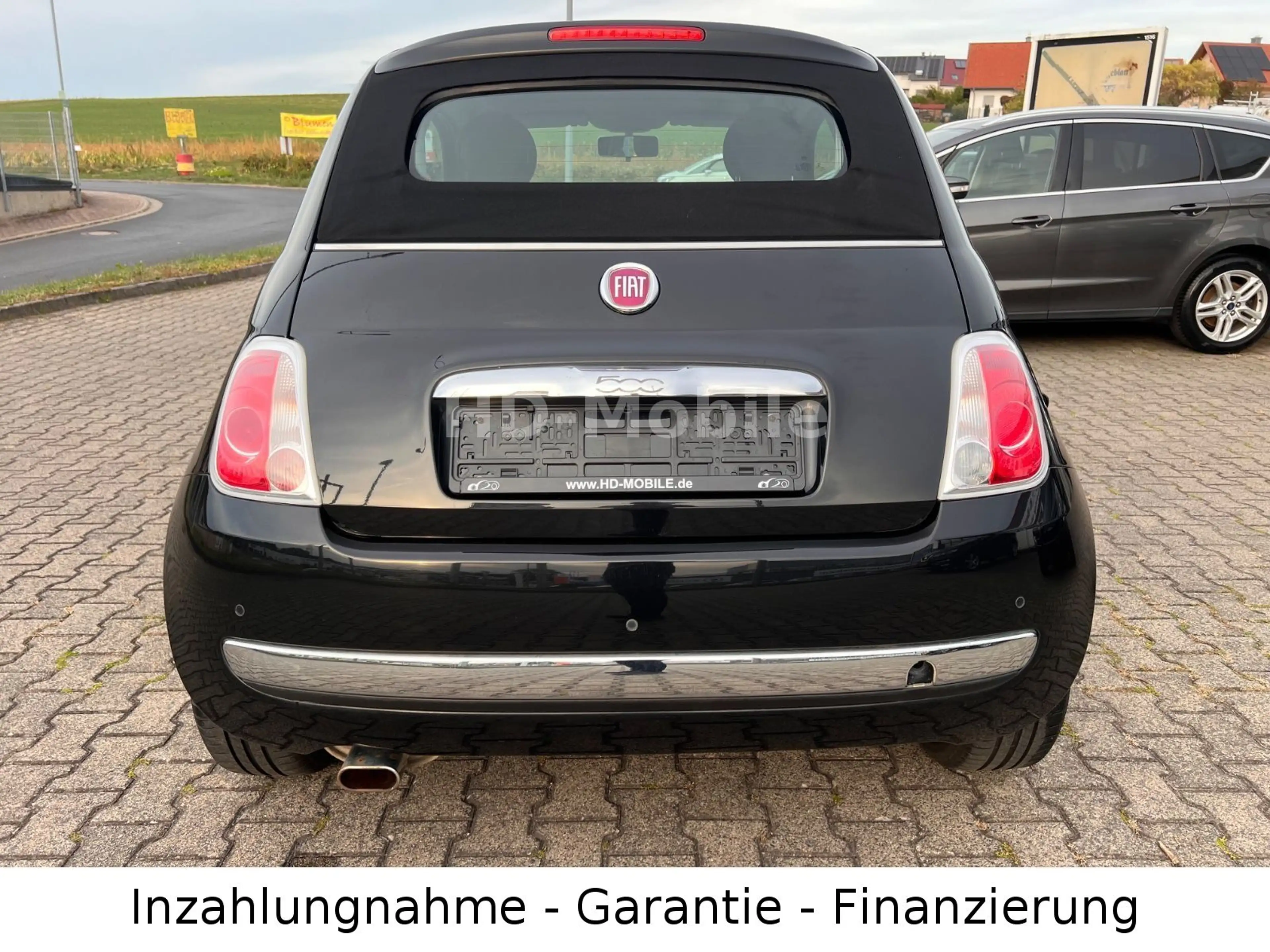 Fiat 500C 1. Hand, Scheckheft, PDC, 8 x Alu — photo 19