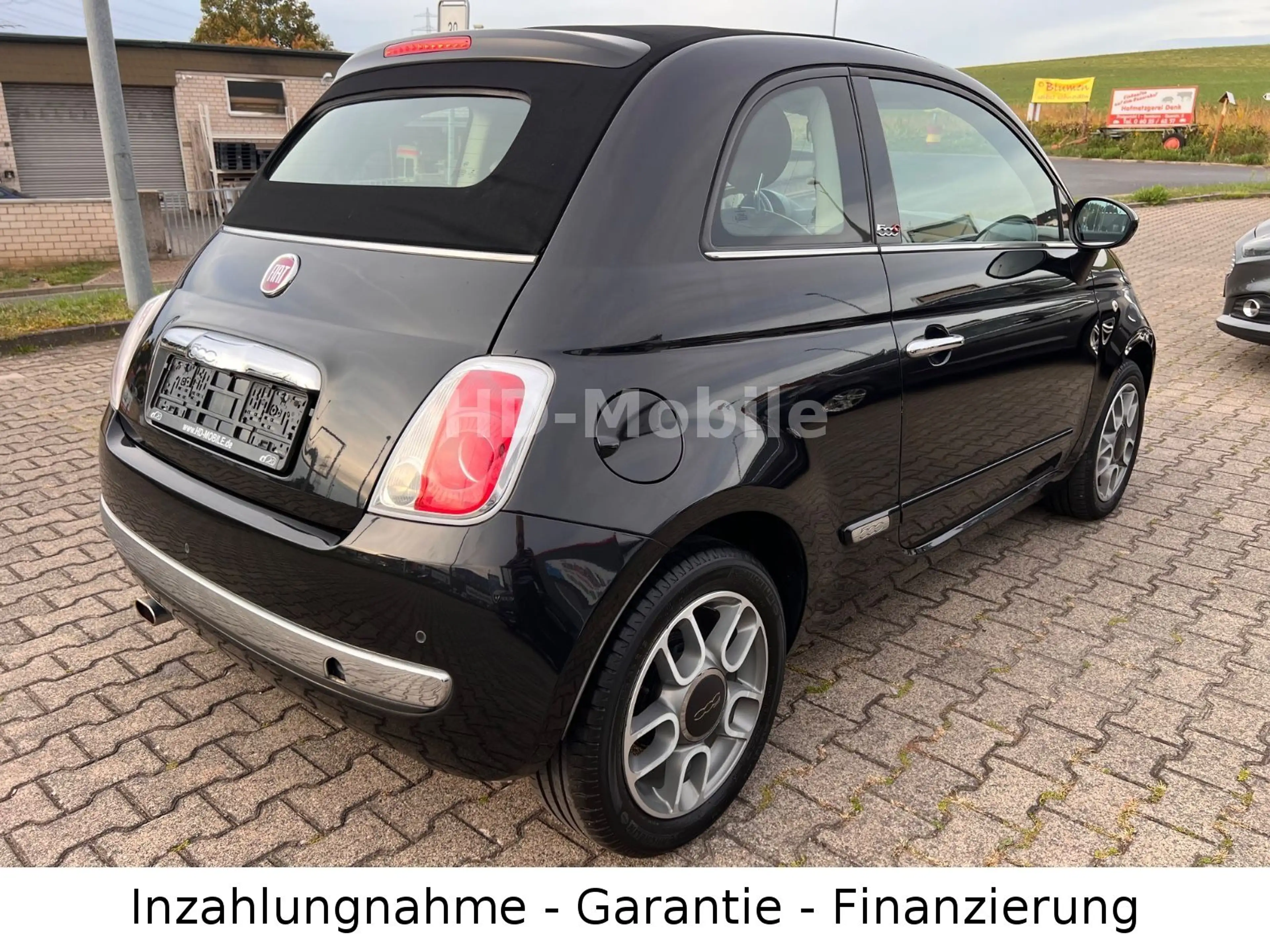 Fiat 500C 1. Hand, Scheckheft, PDC, 8 x Alu — photo 3