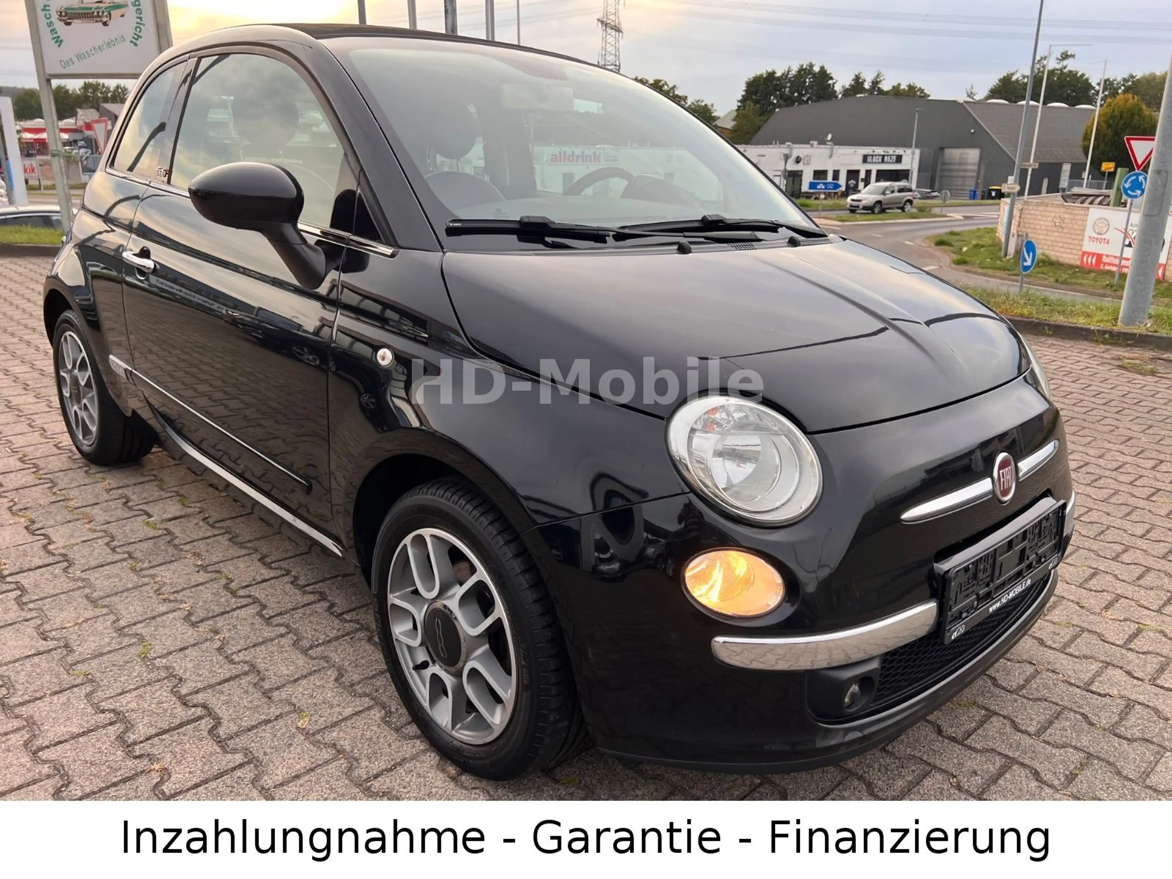 Fiat 500C 1. Hand, Scheckheft, PDC, 8 x Alu — photo 2