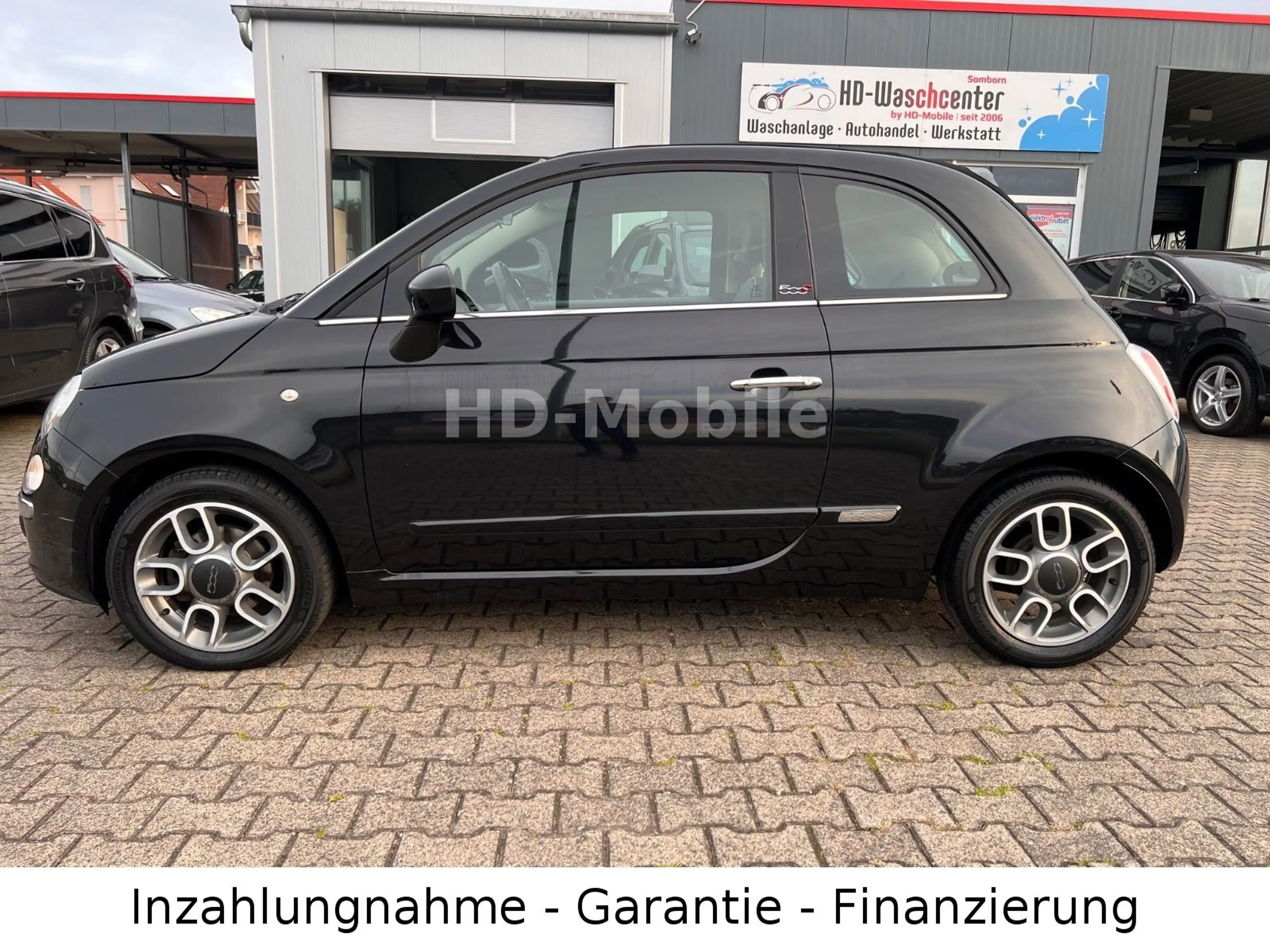 Fiat 500C 1. Hand, Scheckheft, PDC, 8 x Alu — photo 21
