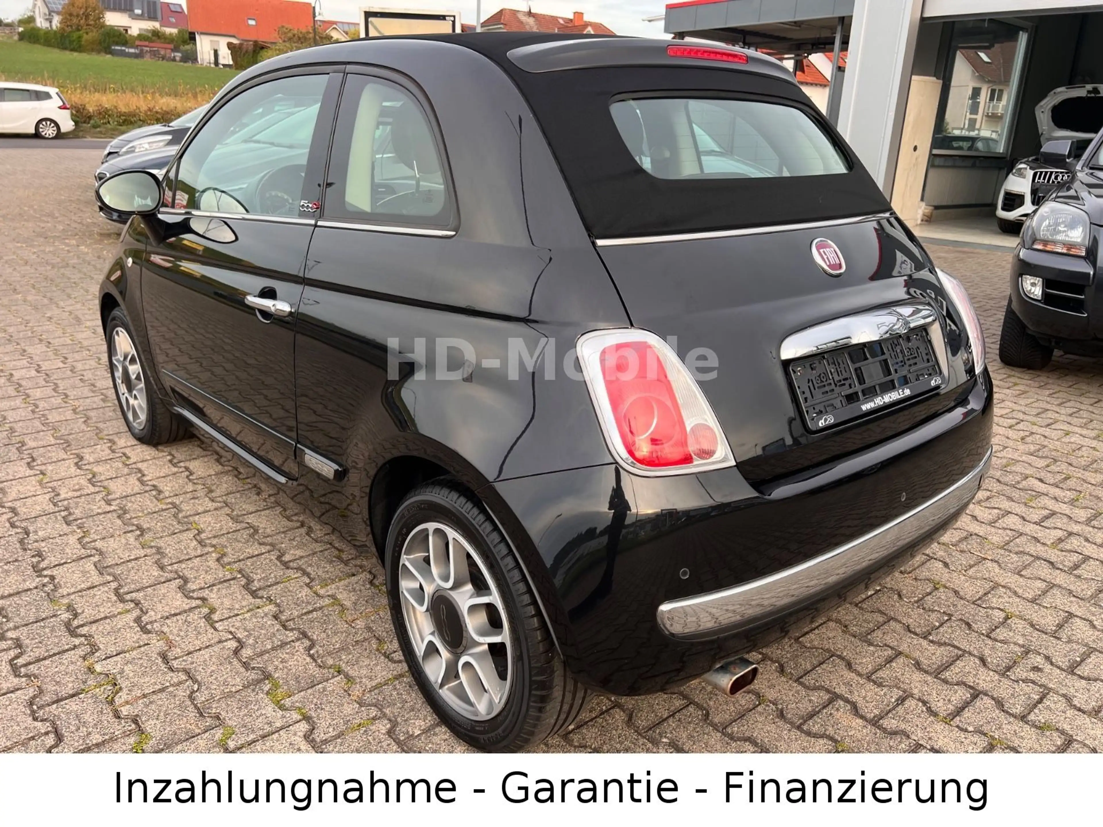 Fiat 500C 1. Hand, Scheckheft, PDC, 8 x Alu — photo 4