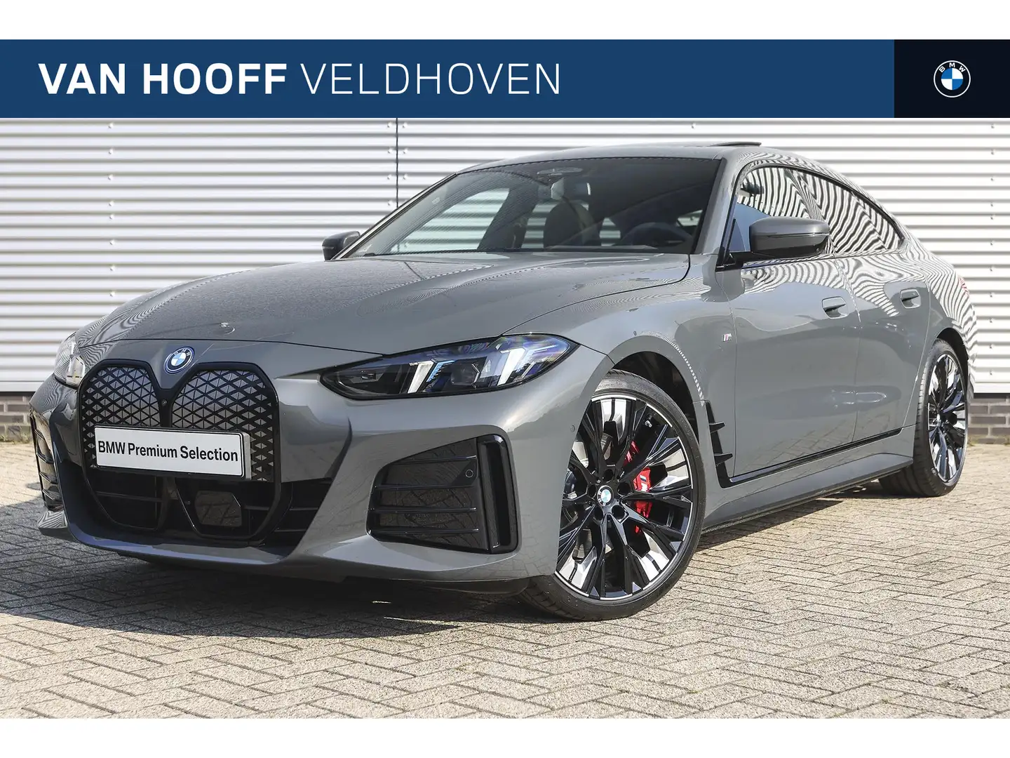 BMW i4 eDrive35 High Executive M Sport / Schuif-kanteldak Gris - 1