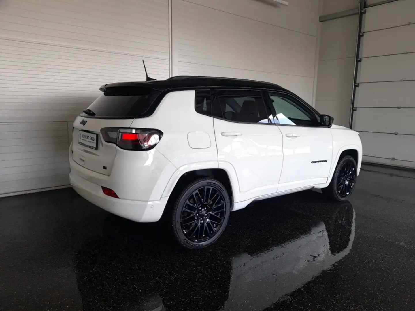 Jeep Compass S PHEV 4x4 Aut. *19 ZOLL / LED / NAVI / VIRTUELL / EL. VOLLEDER-SPORTSITZE / E-KLAPPE / ALPINE SOUND* Weiß - 2