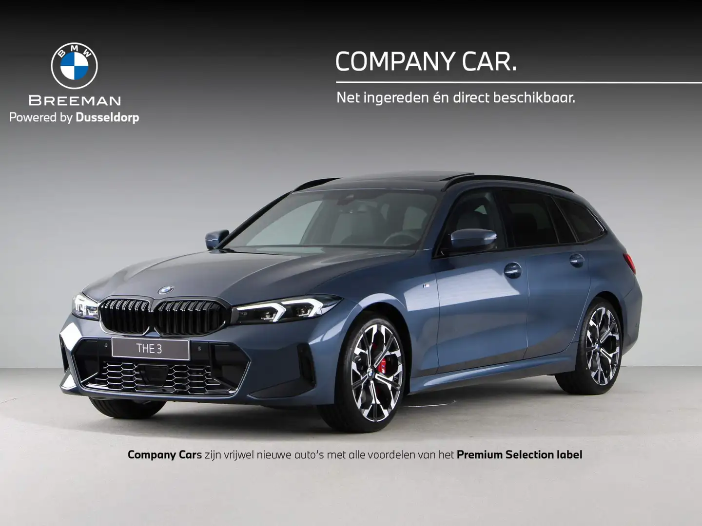 BMW 318 3-serie Touring 318i M Sport Pro Blauw - 1