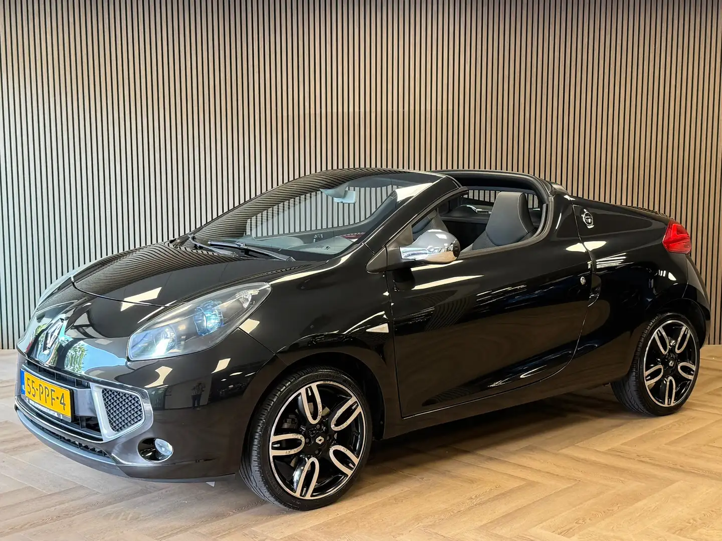 Renault Wind 1.2 TCE Exception *1e EIGENAAR* CABRIOLET HARDTOP Zwart - 2