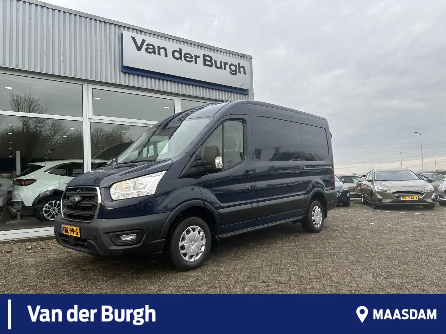Ford Transit 290 2.0 TDCI L2H2 Trend Bleu - 1