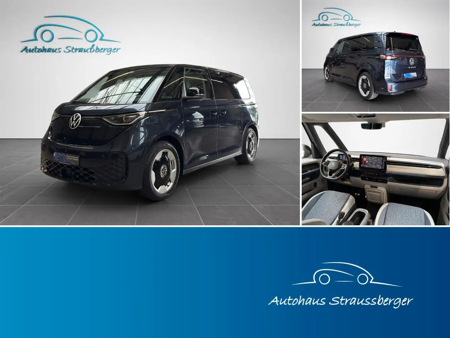 Volkswagen ID. Buzz Bus Pro ACC AHK 360 LRHZ IQLED Kessy 2-Z Blu/Azzurro - 1