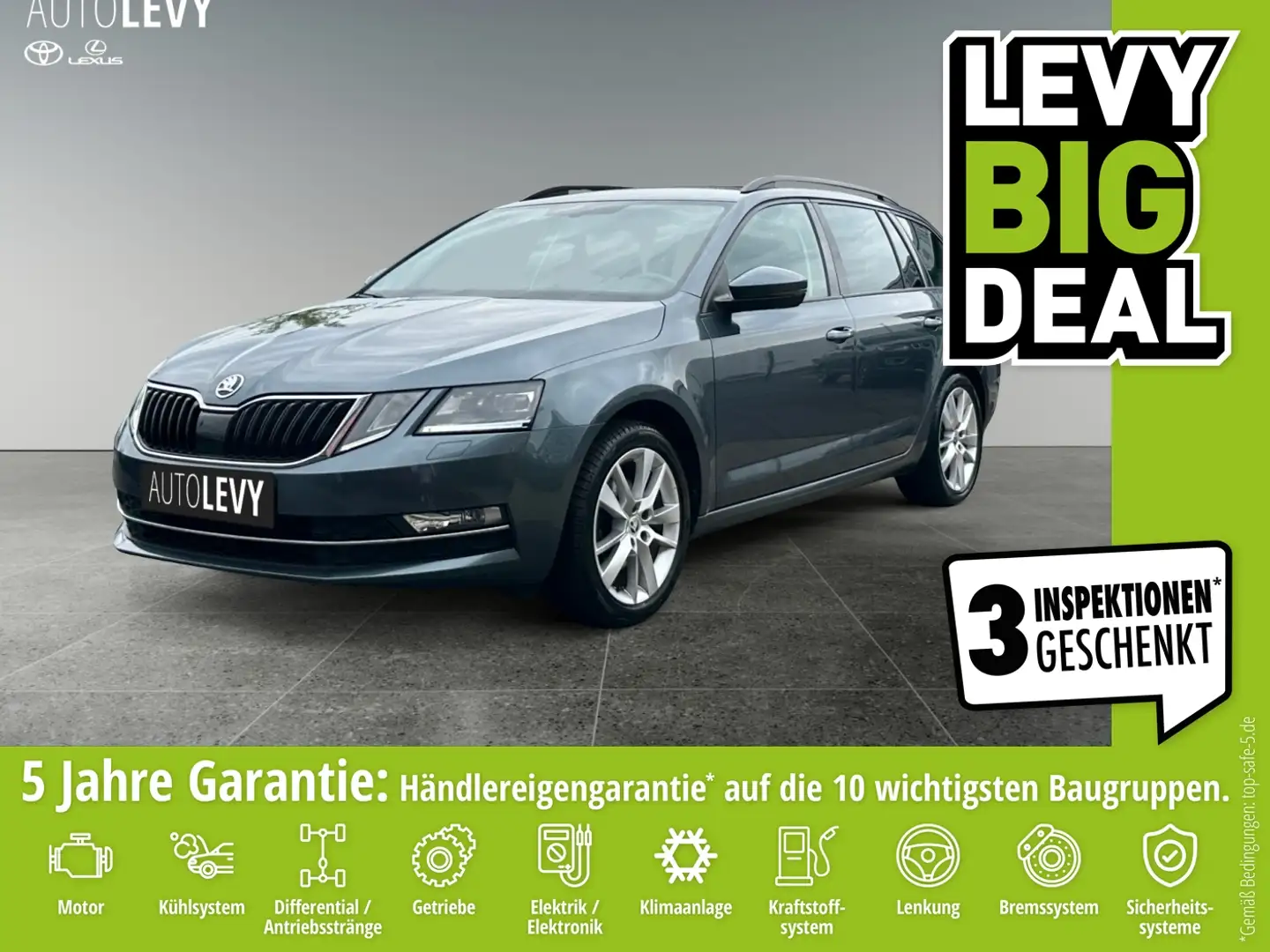Skoda Octavia Combi 1.5 TSI ACT Style *NAVI*KLIMA*LED* Grau - 1