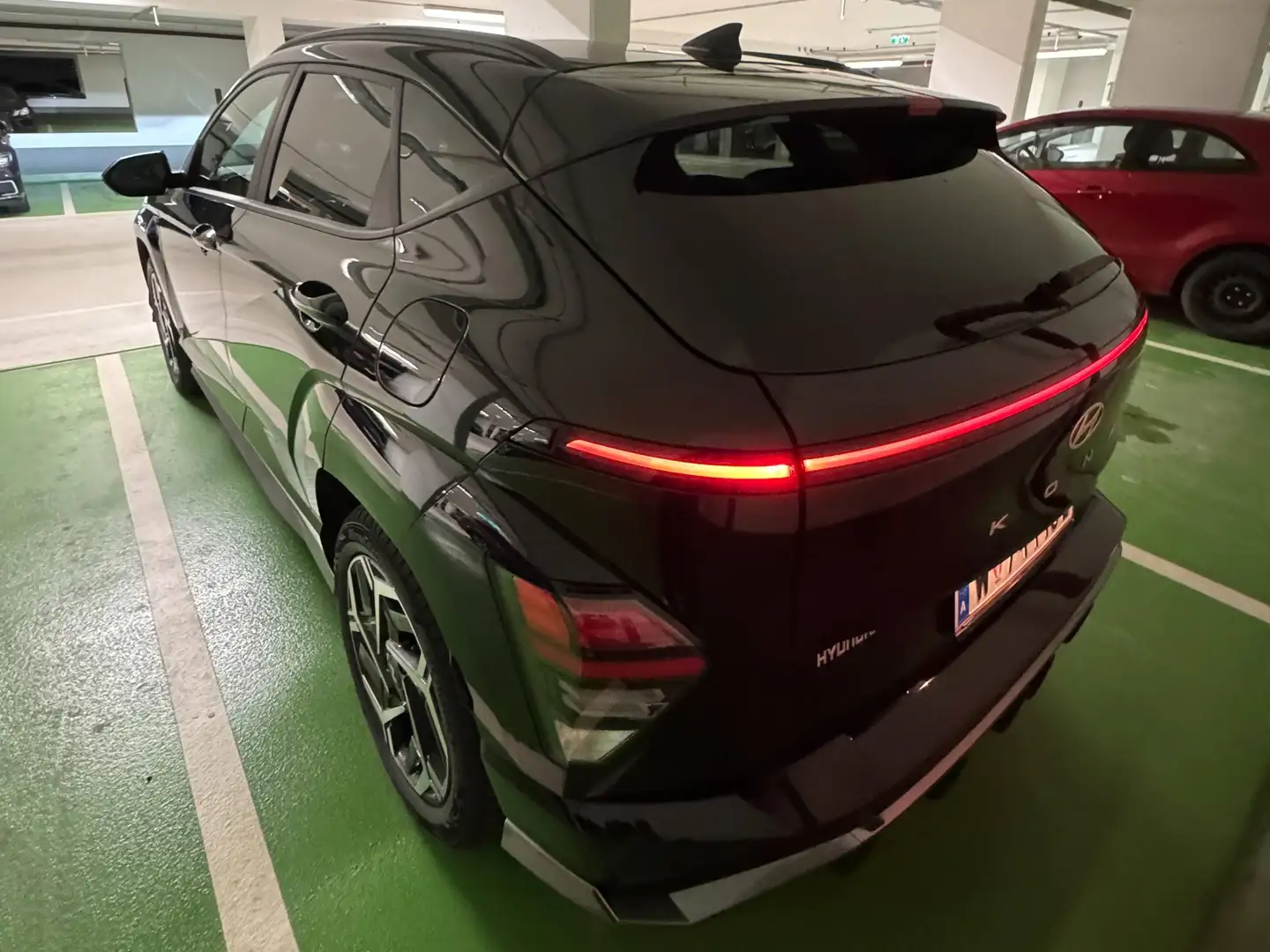 Hyundai KONA Kona 1,6 T-GDi 4WD N Line DCT Aut. N Line Schwarz - 1