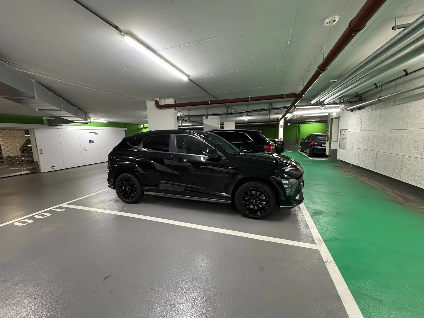 Hyundai KONA Kona 1,6 T-GDi 4WD N Line DCT Aut. N Line Schwarz - 2