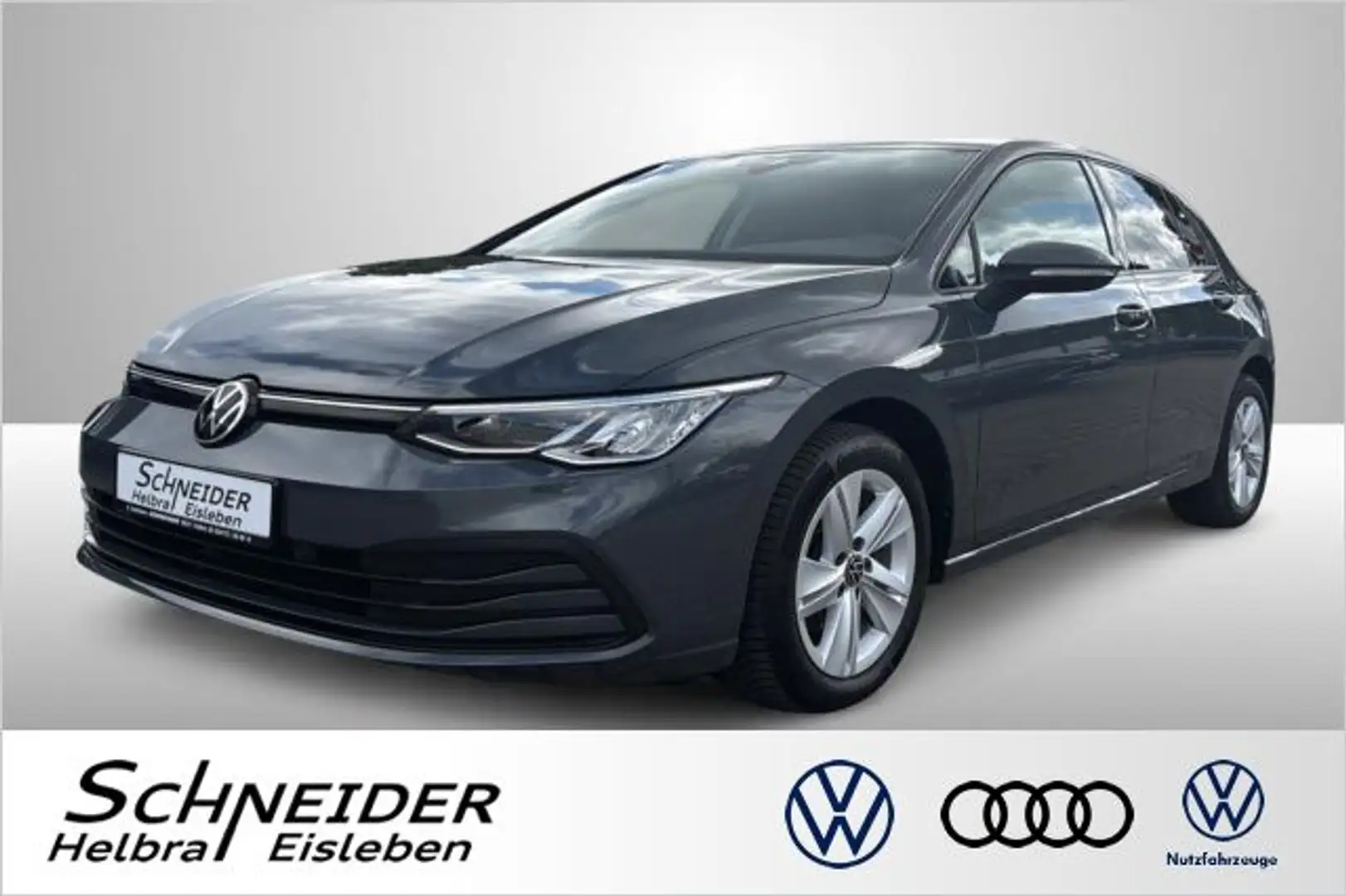 Volkswagen Golf VIII 1.5 TSI LIFE PDC+NAVI+LED Bluetooth Grau - 1
