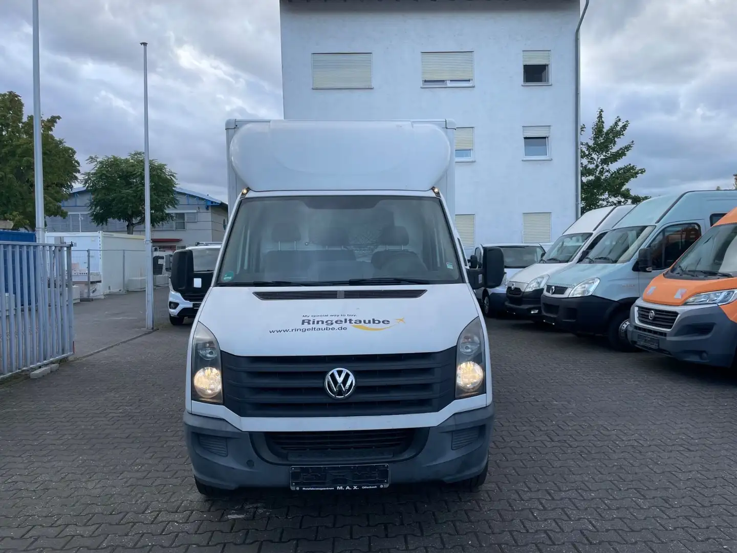 Volkswagen Crafter Koffer 3.5 T*Ladebordwand+AHK+Klima+Navi Blanc - 2