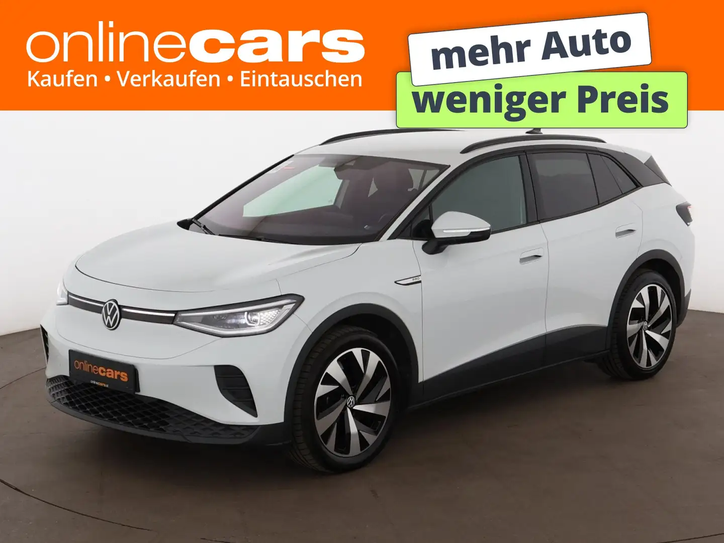 Volkswagen ID.4 Pro Performance 77kWh Aut MATRIX 360-CAM NAV Weiß - 1